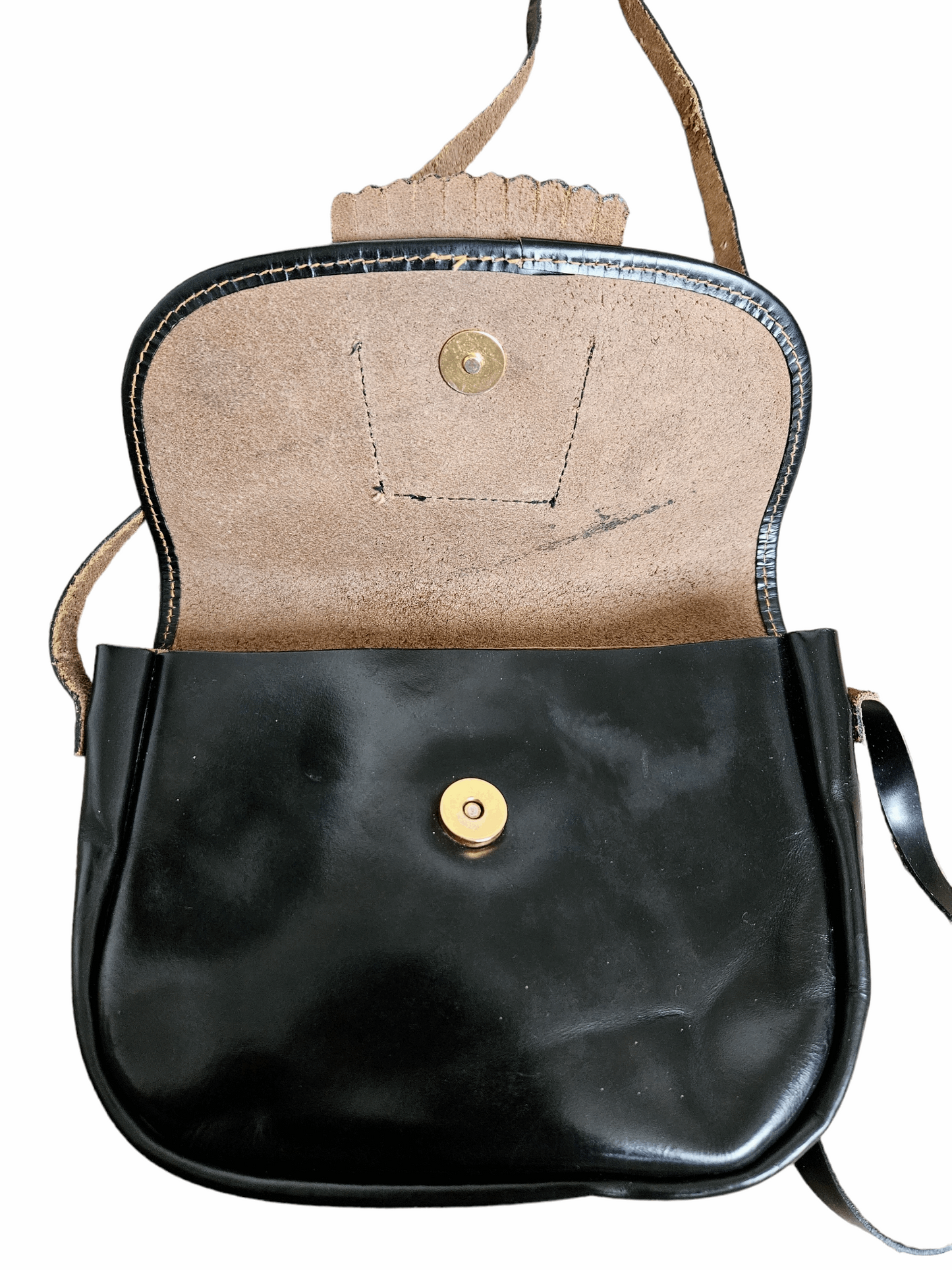 Vintage Leather Crossbody Small Bag